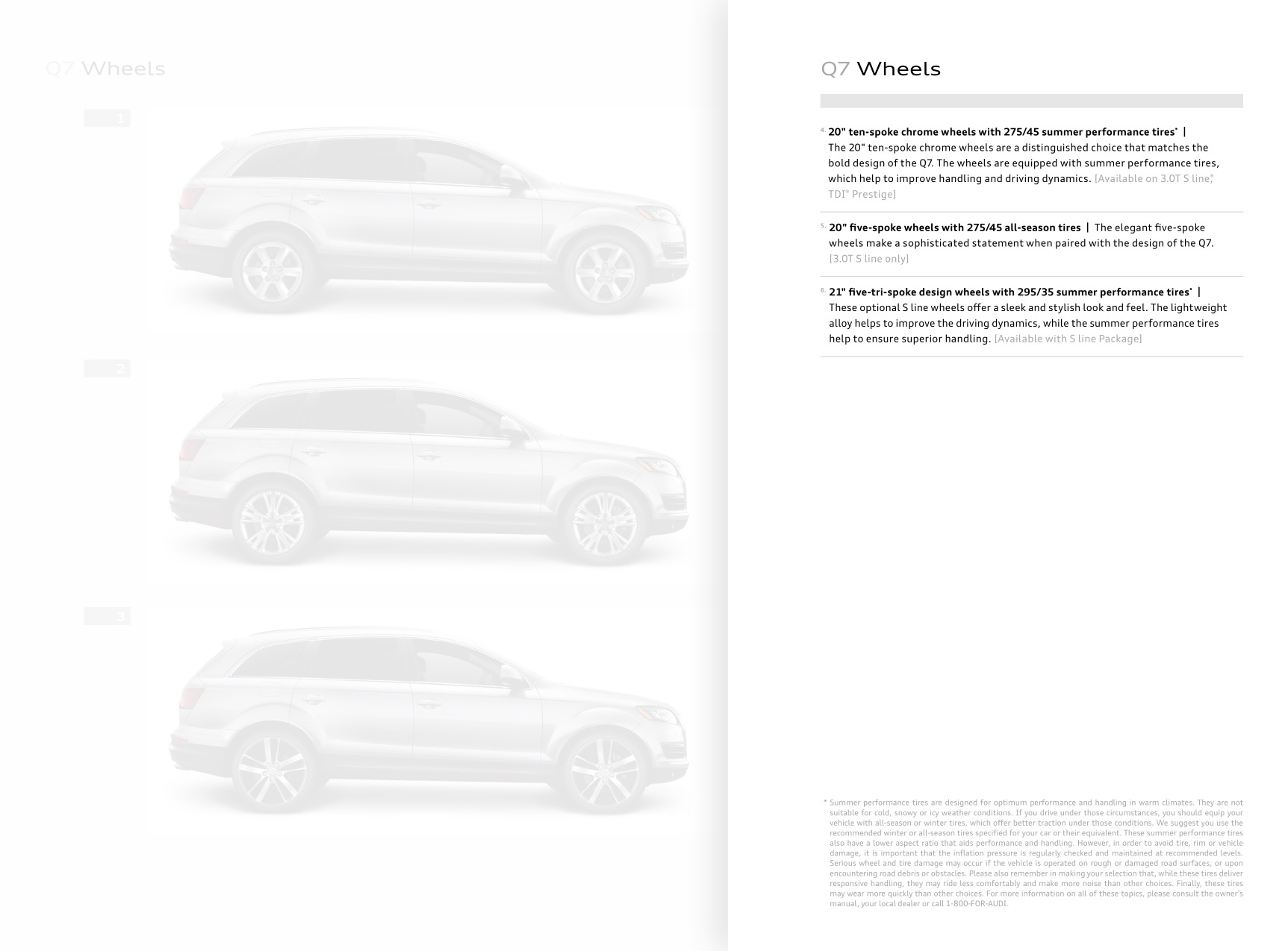 2011 Audi Q7 Brochure Page 57